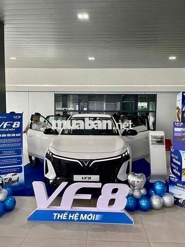 VF8 All New - Cọc 15Tr Nhận tổng ưu đãi giảm 220Tr
