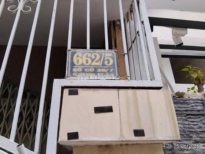 CĂN 1: CHO THUÊ NHÀ HẺM 3M (XBG) TÔ HIẾN THÀNH, P.14, Q.10, 12.5TR. -	