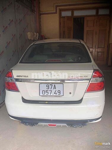 Chevrolet Gentra Trắng Số sàn