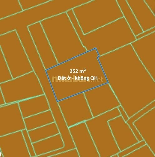 Đất ở đô thị Đan Phượng 252m2 mặt tiền 12.5m