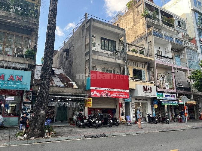 Cho thuê nhà mặt tiền Trần Quang Khải, Quận 1: 4.8m x 27m, trệt, 2 lầu