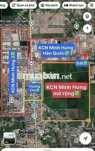 CHỦ GỬI 1 CẶP MẶT TIỀN ĐƯỜNG DH12 PHƯỜNG MINH HƯNG CẶP HONG KCN GIÁ4XX