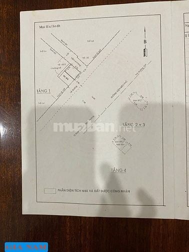 BÁN NHÀ GÓC 2 MẶT TIỀN : 64 ĐIỆN BIÊN PHỦ - P. ĐA KAO - Q. 1 - TPHCM
