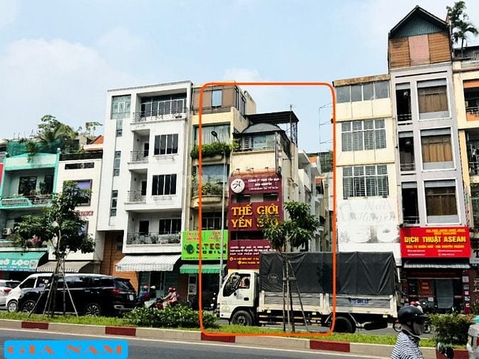 BÁN NHÀ GÓC 2 MẶT TIỀN : 64 ĐIỆN BIÊN PHỦ - P. ĐA KAO - Q. 1 - TPHCM