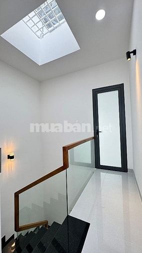 Nhà mới 3.1x14m 1 trệt 2 lầu st 3PN 3WC hẻm / Lý Thánh Tông - Giá 5.85
