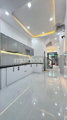 Nhà mới 3.1x14m 1 trệt 2 lầu st 3PN 3WC hẻm / Lý Thánh Tông - Giá 5.85