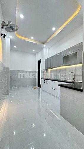 Nhà mới 3.1x14m 1 trệt 2 lầu st 3PN 3WC hẻm / Lý Thánh Tông - Giá 5.85