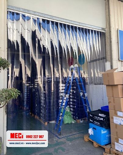 Rèm Nhựa PVC - Giải pháp tiết kiệm điện cho nhà xưởng, KCN