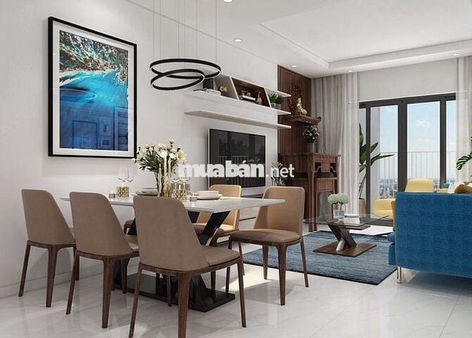 Bán căn hộ chung cư 590 CMT8, Quận 3, 86m2, 2pn, 4.85 tỷ,
