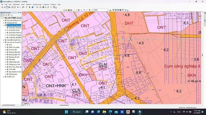 BÁN ĐẤT NỀN 4×20 – 450 TRIỆU – VỊ TRÍ VÀNG GẦN KCN & CHỢ – RA QL51