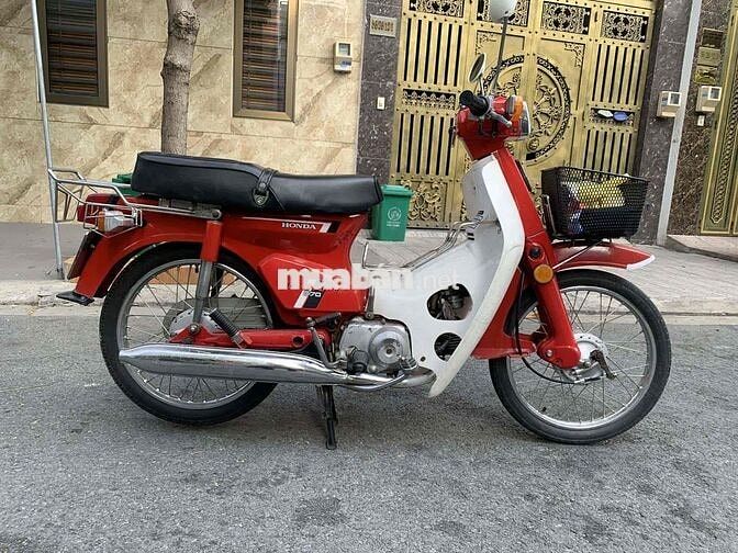 Honda DD70 Đỏ Trắng Đã sử dụng