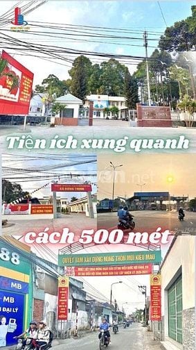 Đất Thổ Cư Ngay đường Nguyễn Hoàng, gần vành đai 4, Dân Cư đông