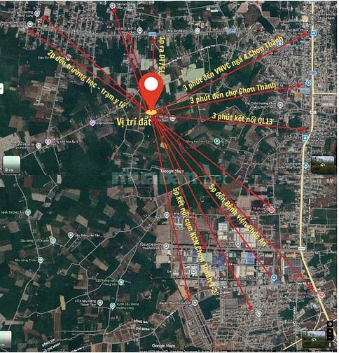CHỦ NGỘP CẦN RA ĐI 6 LÔ ĐẤT LIỀN KỀ, TẠI CHƠN THÀNH-ĐỒNG NAI
