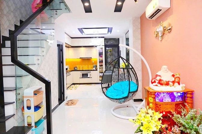 HXH 6m, DT 65m2, 3 tầng, Đường Trần Quang Cơ, VIP Tân Phú, giá 5 tỷ 9