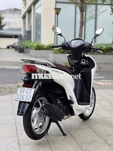 Honda Vision 2023 Khoá Smaskay Trắng