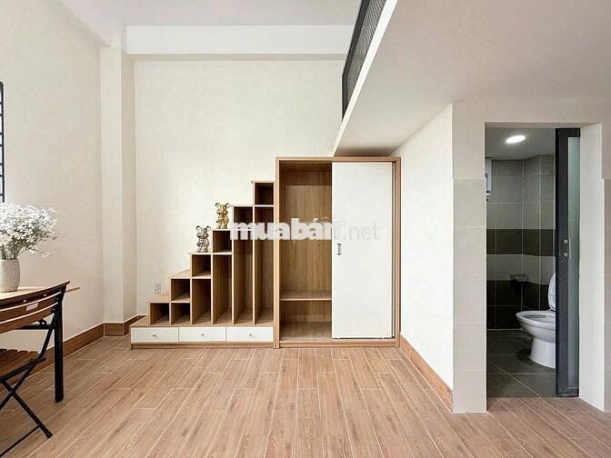 🚨(HOT) DUPLEX FULL NỘI THẤT CÓ THANG MÁY CV LÀNG HOA