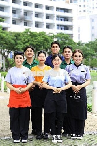 TUYỂN BẾP/PHỤC VỤ NHÀ HÀNG QUẬN 1,7,8,10, BÌNH TÂN