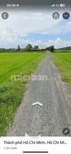 Bán đất Thái Mỹ Củ Chi diện tích lớn 830,8m2 - Thích hợp làm nhà vườn 