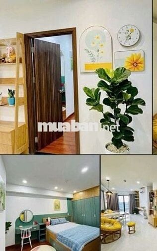 CHO THUÊ CHUNG CƯ CTL DT 80M2 CÓ 2PN,2WC. LẦU 12 FULL NỘI THẤT CAO CẤP