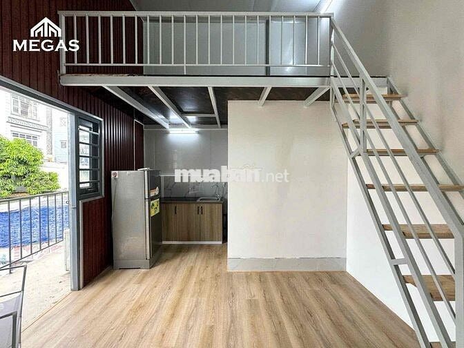 DUPLEX 30M2 BAN CÔNG NGAY TRƯỜNG ĐẠI HỌC NGUYỄN TẤT THÀNH NTTU