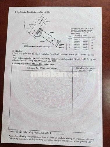 Bán Nhà Sổ Hồng Riêng 3tỷ750tr,Hiệp thành 45.lê văn khương
