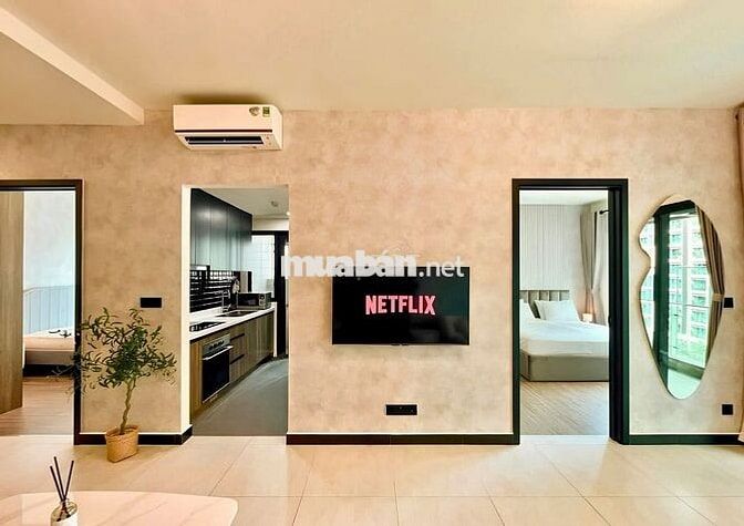 Lê Quang Định 60m 2PN ,SHR,full nội thất , 2ty4,cho thuê 15tr/tháng