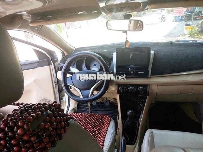 Toyota Vios E 2015 210.000km Trắng