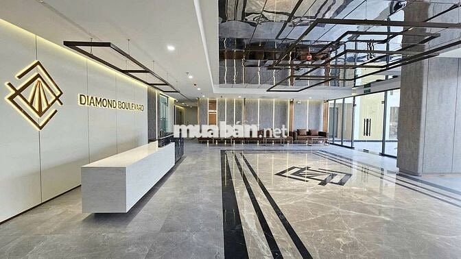 Chính chủ sang nhượng gấp căn 2PN + 1WC. Diamond Boulevard t9 bàn giao