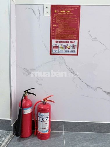 Bán toà nhà CHDV 5 tấm 10PN 11WC full nội thất - Hệ thống PCCC