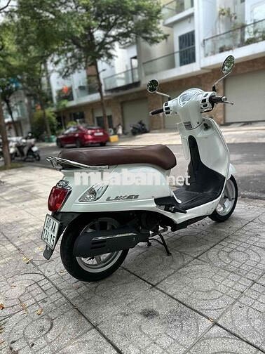 Kymco Like 50cc 2018 Trắng Hộ Trợ Góp
