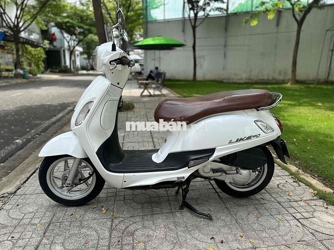 Kymco Like 50cc 2018 Trắng Hộ Trợ Góp