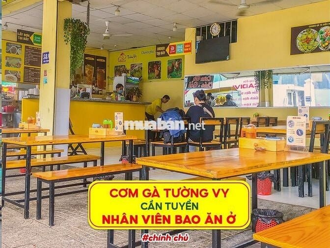 🔥TUYỂN 10 BẠN PHỤ BÁN QUÁN CƠM GÀ🔥