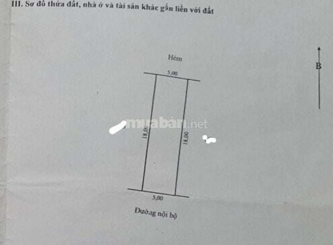 Bán đất 5x18m KDC Gáo Giồng mặt đường ngay UBND. Đất thổ cư 100%