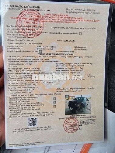 Fiat Siena Số sàn xanh
