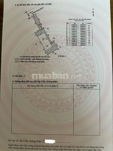 Bán nhà trong hẻm Nguyễn Văn Cừ