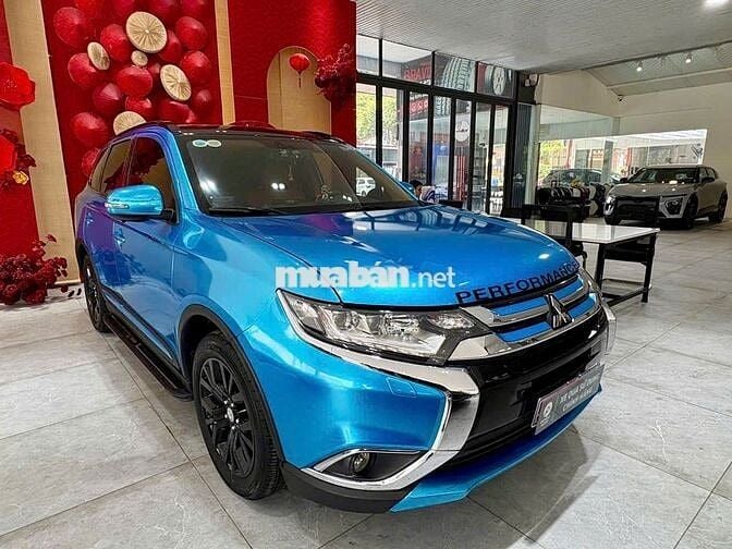 Mitsubishi Outlander Premium 2018 Xanh (Trắng)