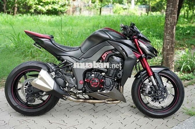 🔥🔥🔥Kawasaki Z1000 Candy 2016 Đen Đỏ siêu đẹp