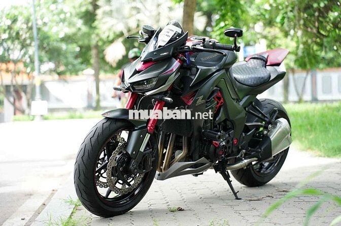 🔥🔥🔥Kawasaki Z1000 Candy 2016 Đen Đỏ siêu đẹp
