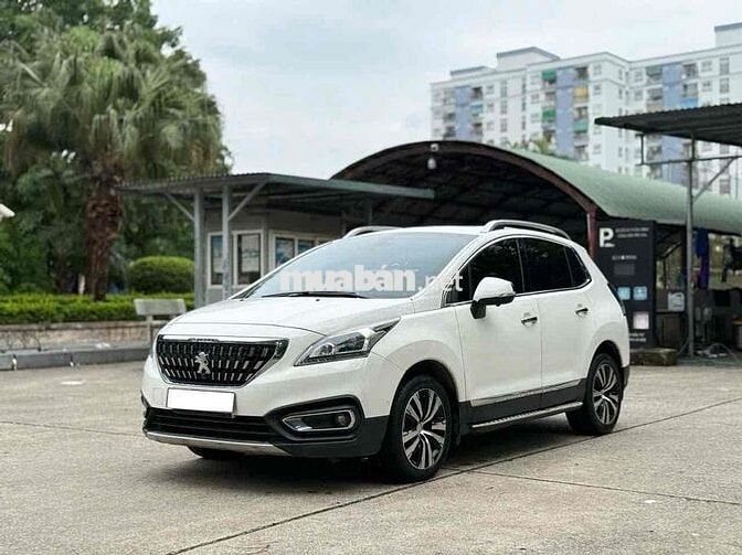 Peugeot 3008 AL 2017 90000 km Trắng