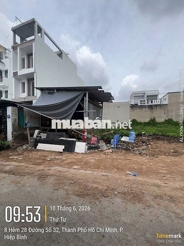 HIẾM - Bán Đất Thổ Cư Hẻm Xe Tải Đường 32 Linh Đông Sát Phạm Văn Đồng