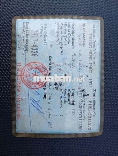 Honda Đời đầu 2007 Đen 80k km