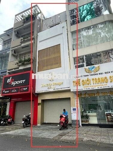 NHÀ MẶT TIỀN  TRẦN HƯNG ĐẠO, QUẬN 1 - 5X20m - 4 TÂNG SUỐT - 50 TRIỆU