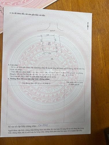 Đất Đẹp Cổ Đông Sơn Tây – 110m² Thổ Cư 100%, 2 Mặt Tiền, Giá Chỉ 2,9 T