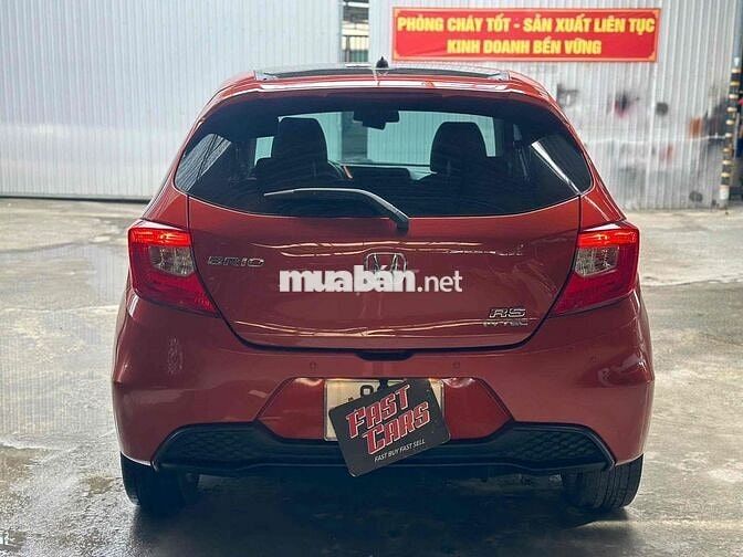 Honda Brio 2021 Đỏ cam 49.000 km