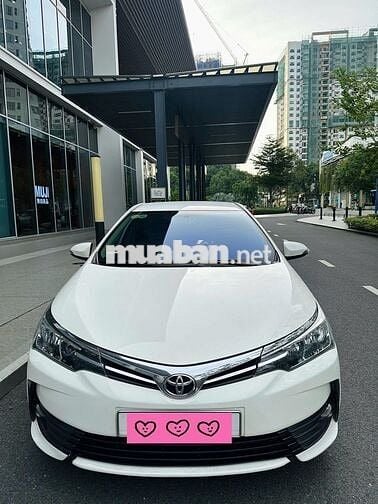 Toyota Altis 2018 1.8G 80.000 km Trắng