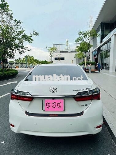 Toyota Altis 2018 1.8G 80.000 km Trắng