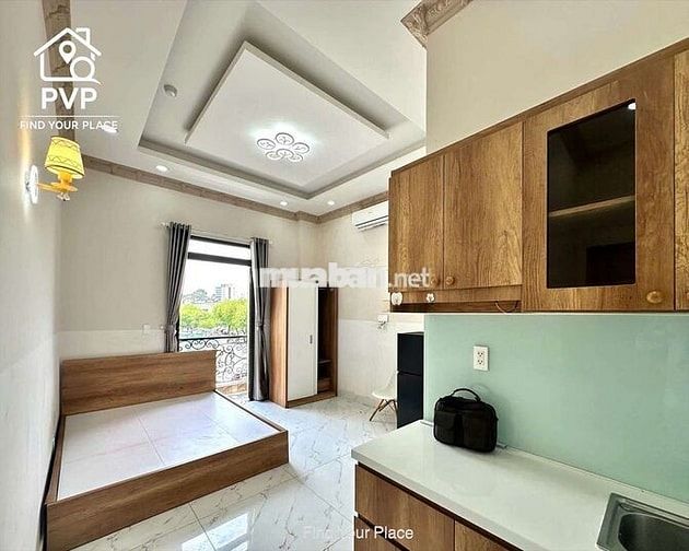 Studio_Bancol thoáng_Full NT_Thang máy_Bếp+WC riêng_UEH_Vạn Hạnh Mall