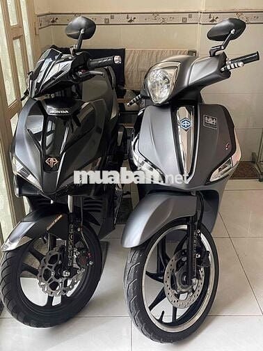 Piaggio Liberty ABS iget 2018 Xám ghi