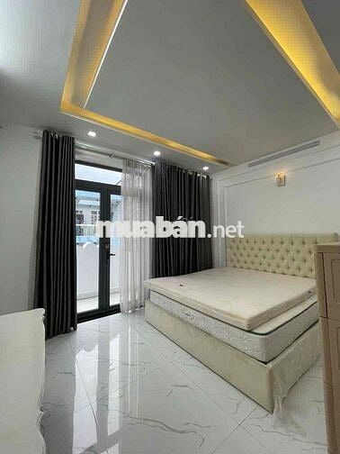 NHÀ MỚI ĐẸP FULL NT HXT THÔNG 4PN LÊ VĂN THỌ P9 GÒ VẤP