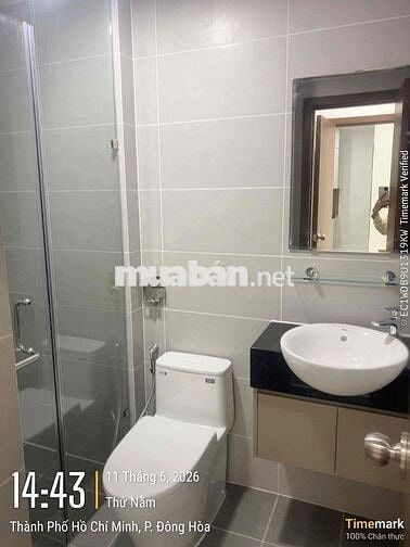 RẺ NHẤT KHU VỰC - CHUNG CƯ [ MỚI 100% ] GẦN GO DĨ AN - CHỢ ĐÔNG HOÀ